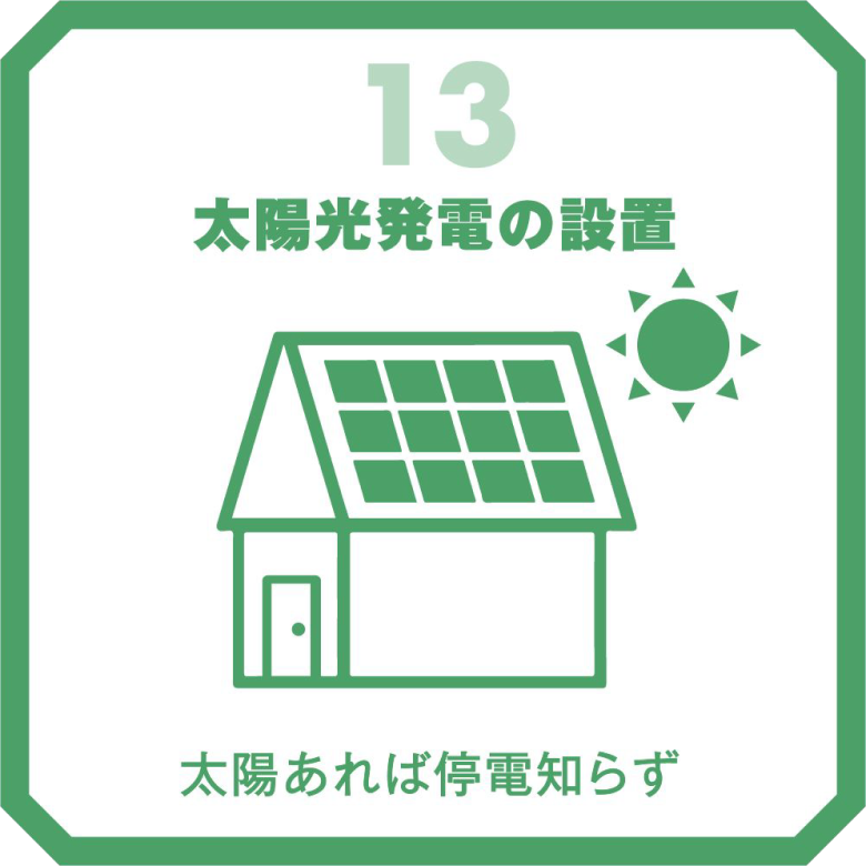 太陽光発電の設置